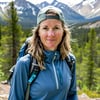 a photo of an outdoorsy girl in Colorado Not too skinny very sporty and not too pretty An average looking women who is about 40